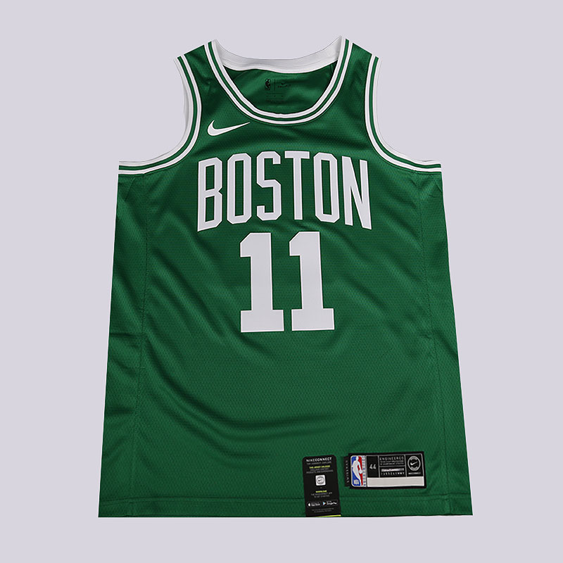 мужская зеленая майка Nike NBA Boston Celtics Swingman Jersey Kyrie Irving 864461-321 - цена, описание, фото 1